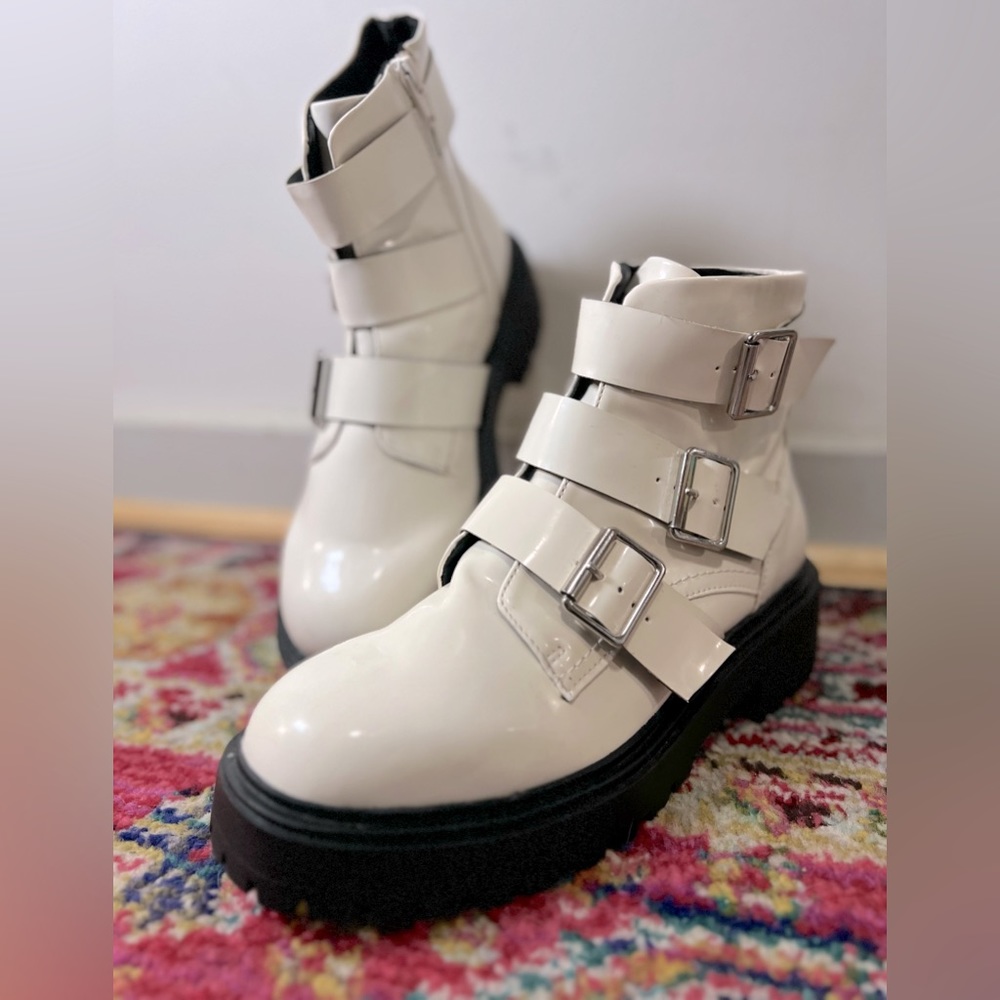 White Patent Leather ASOS